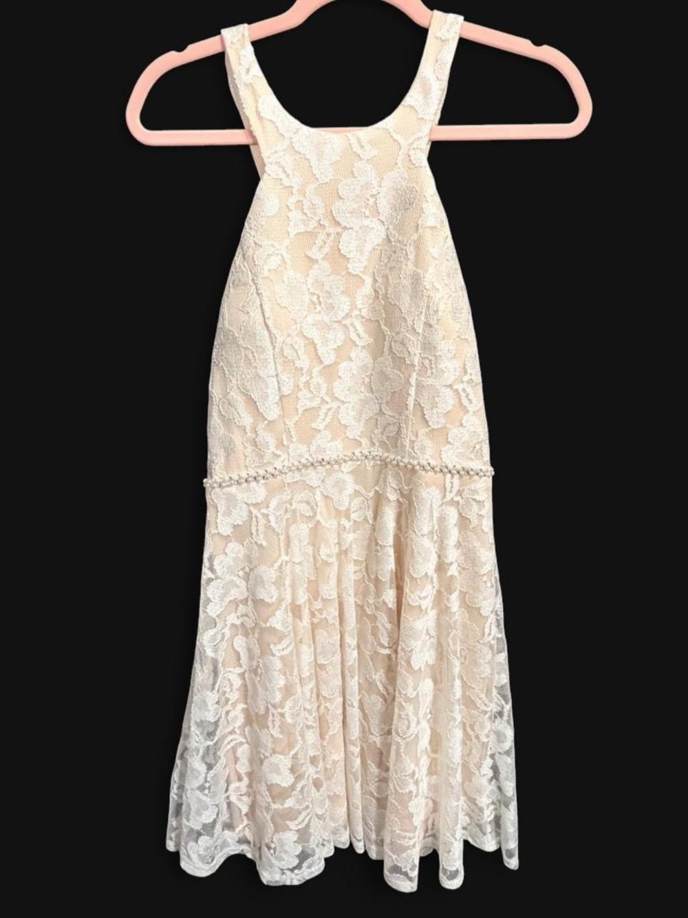 City triangles floral lace dress size 8